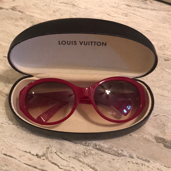 Louis Vuitton Accessories - Authentic Louis Vuitton red sunglasses